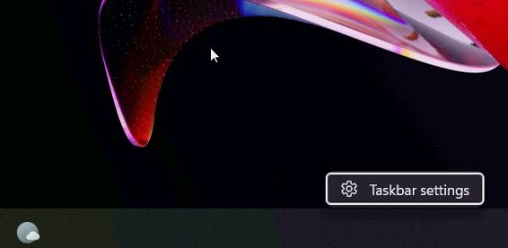 విండోస్ 11లో టాస్క్బార్ను ఎడమవైపుకు తరలించండి